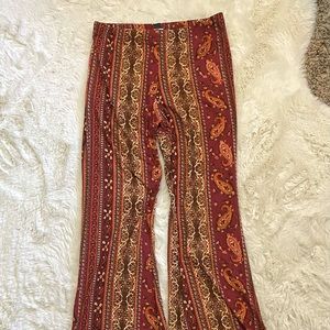 Stylish belle-bottom pants